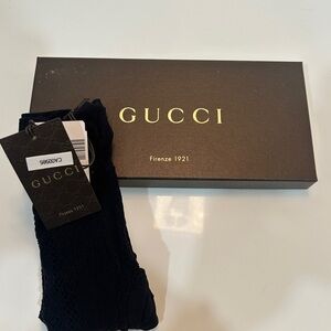 Gucci Black Stocking Tights